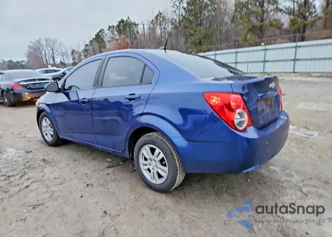 2012 Chevrolet Sonic Ls from USA, damaged, VIN 1G1JA5SH7C4207153